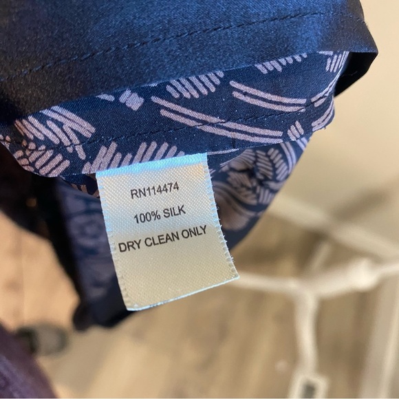 Anthropologie‎ Future Paradise Dress Silk Size 4  Black/brown Formal Elegant - Picture 7 of 9